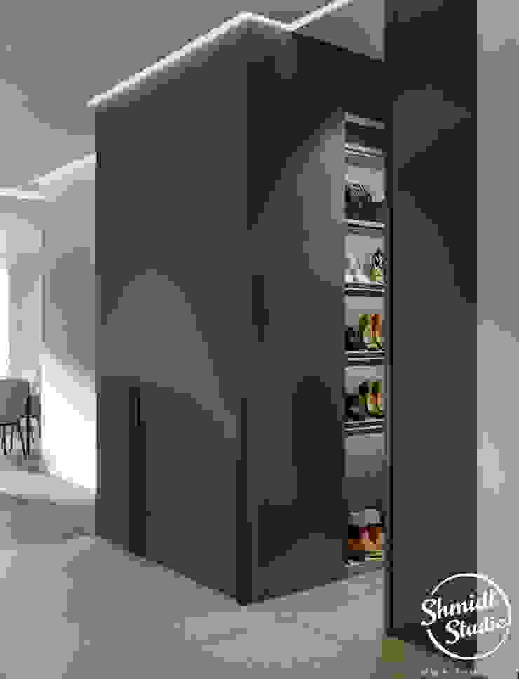 Project <q>Black</q>, Minsk Shmidt Studio Modern Living Room