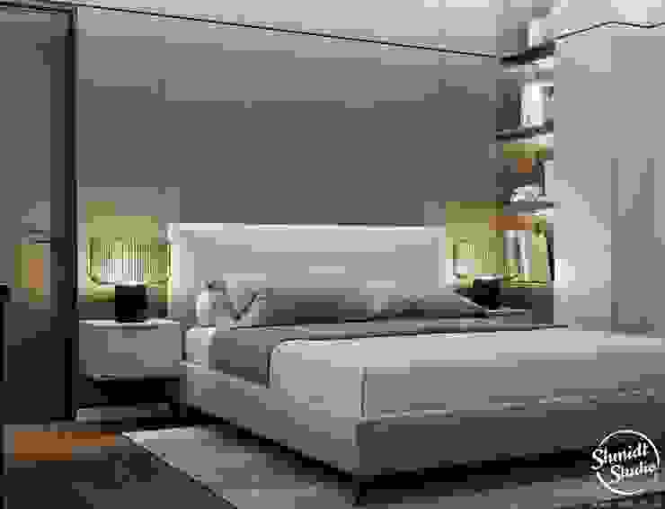 Project <q>Black</q>, Minsk Shmidt Studio Modern Bedroom