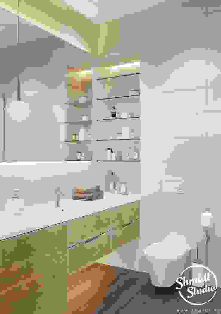 Project "Skilful", Moscow Shmidt Studio Modern Bathroom