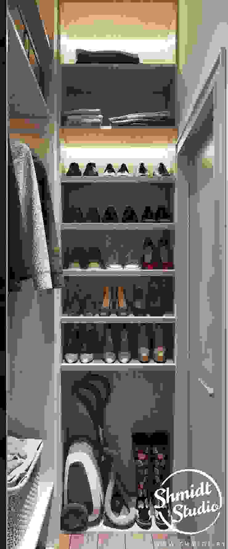 Project <q>Skilful</q>, Moscow Shmidt Studio Modern Dressing Room