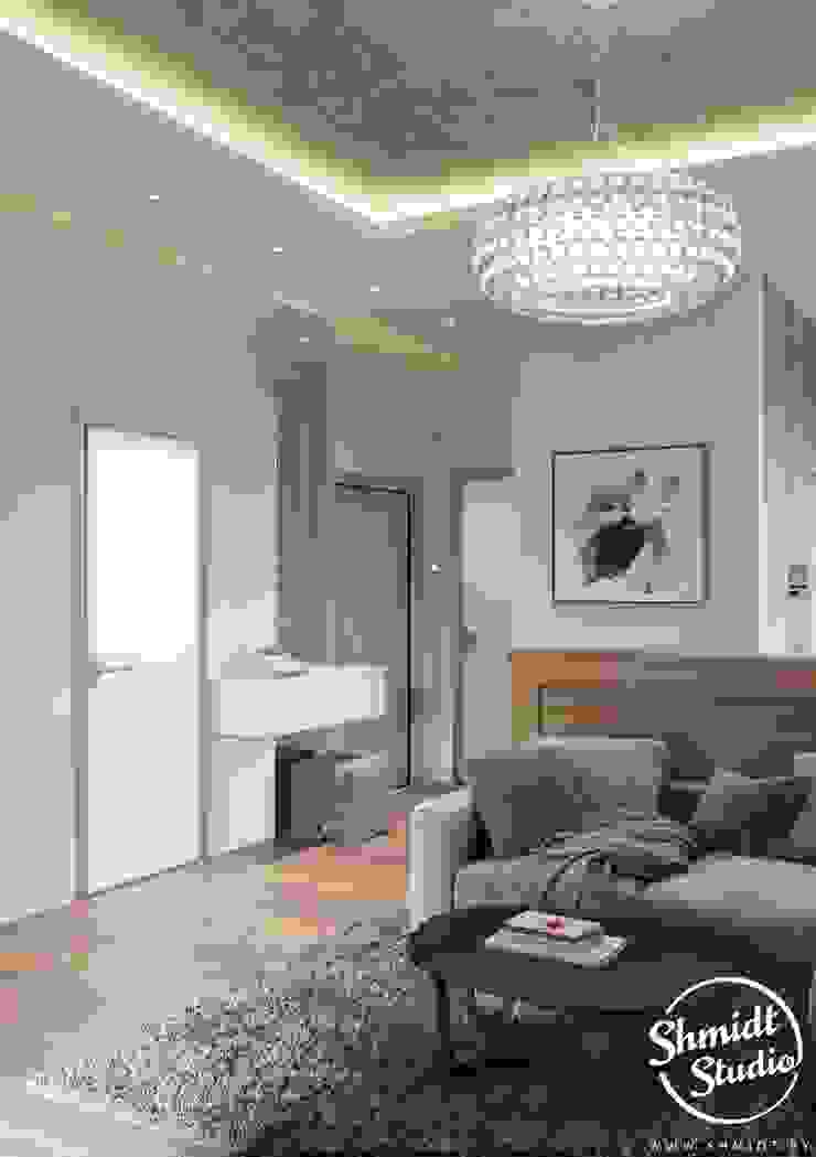 Project <q>Skilful</q>, Moscow Shmidt Studio Modern Living Room