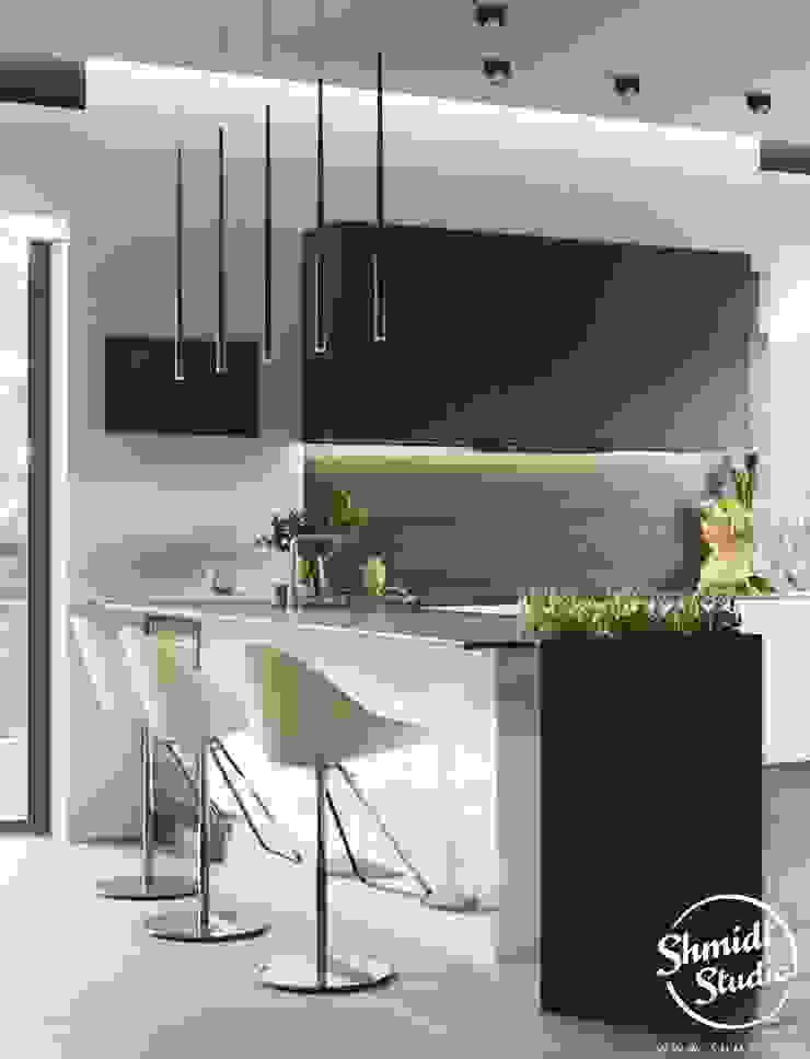 Project <q>Attractive</q>, Minsk Shmidt Studio Modern Living Room
