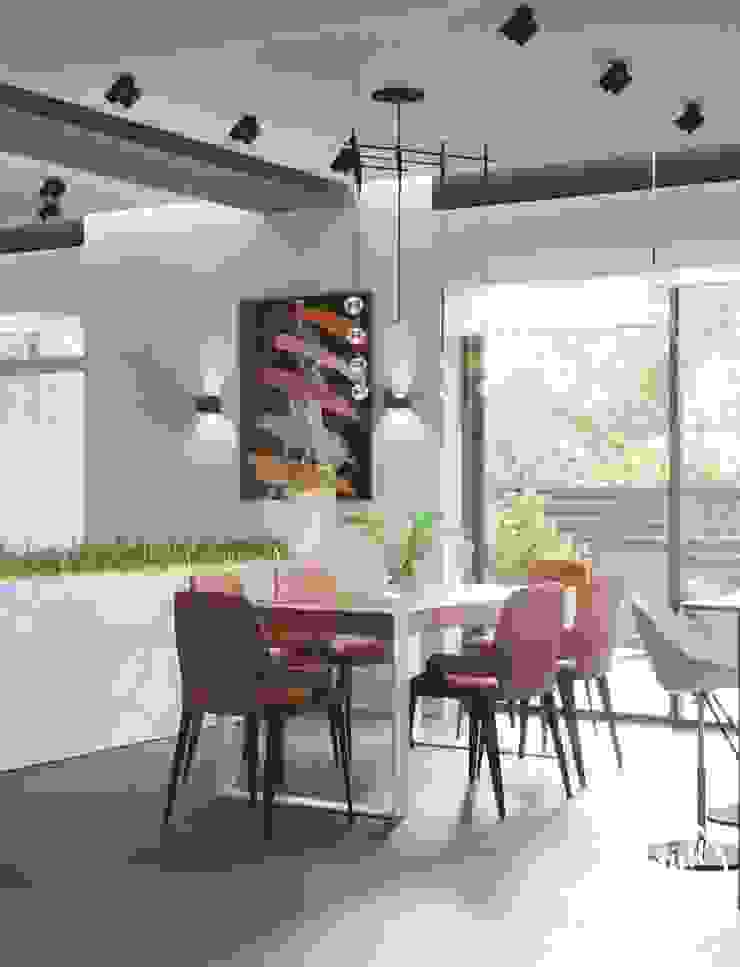 Project <q>Attractive</q>, Minsk Shmidt Studio Modern Kitchen