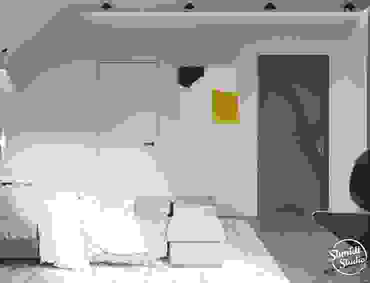 Project <q>Attractive</q>, Minsk Shmidt Studio Modern Bedroom