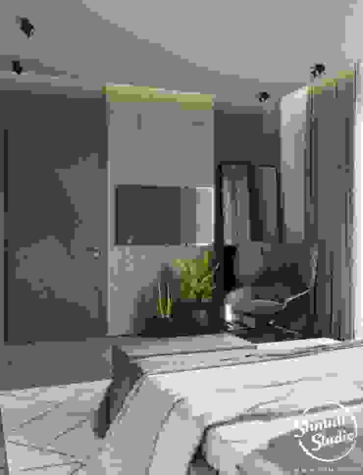 Project <q>Attractive</q>, Minsk Shmidt Studio Modern Bedroom
