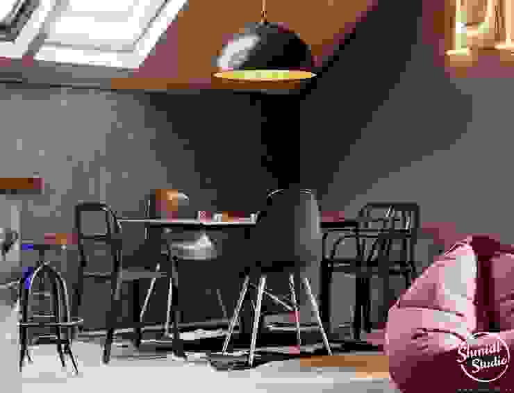 Project <q>Attractive</q>, Minsk Shmidt Studio Modern Media Room