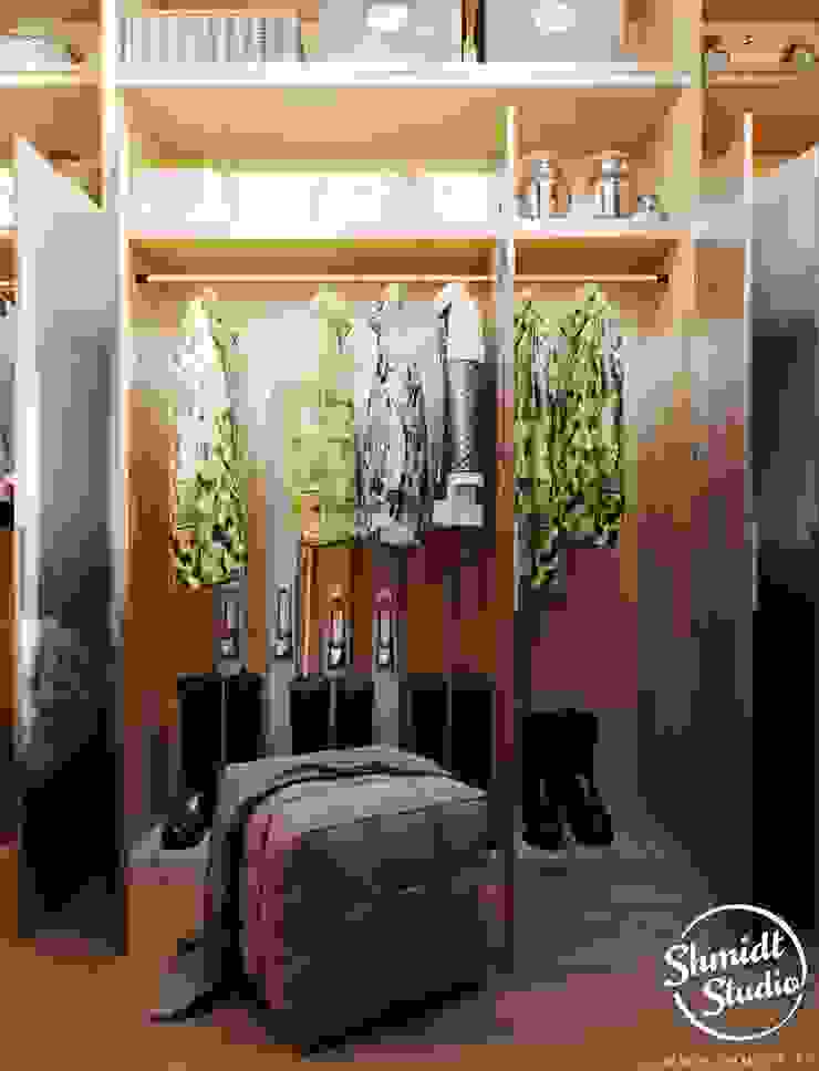 Project <q>Attractive</q>, Minsk Shmidt Studio Modern Dressing Room