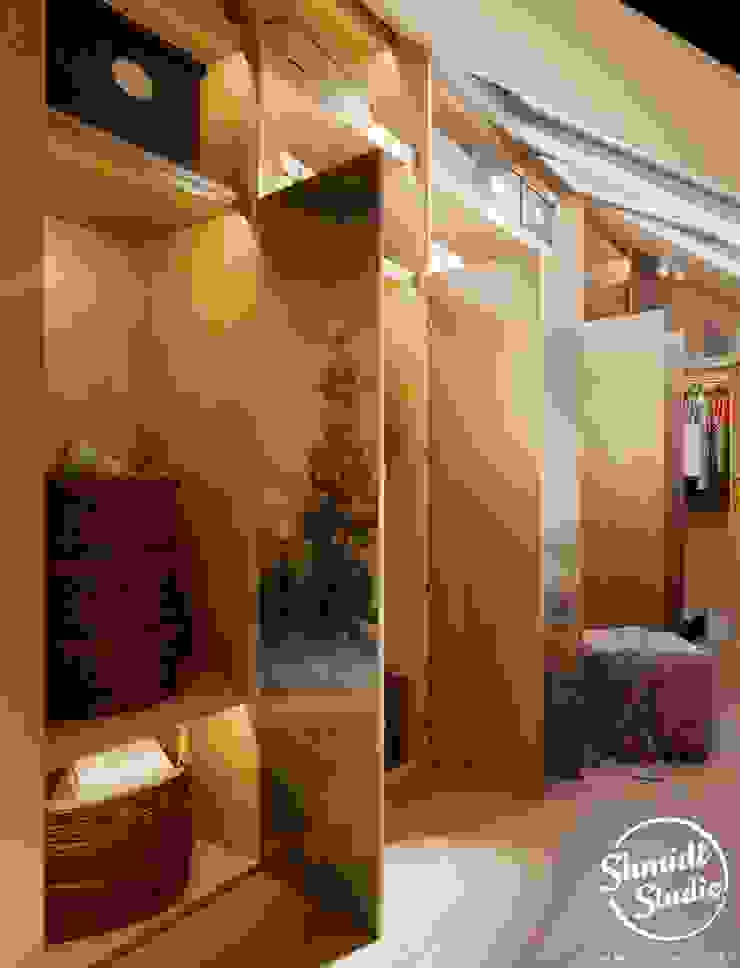Project <q>Attractive</q>, Minsk Shmidt Studio Modern Dressing Room