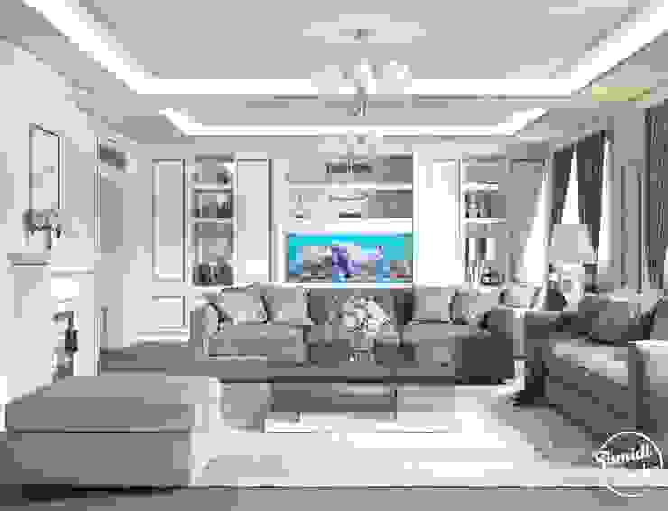 Project "Decent", Minsk Shmidt Studio Modern Living Room