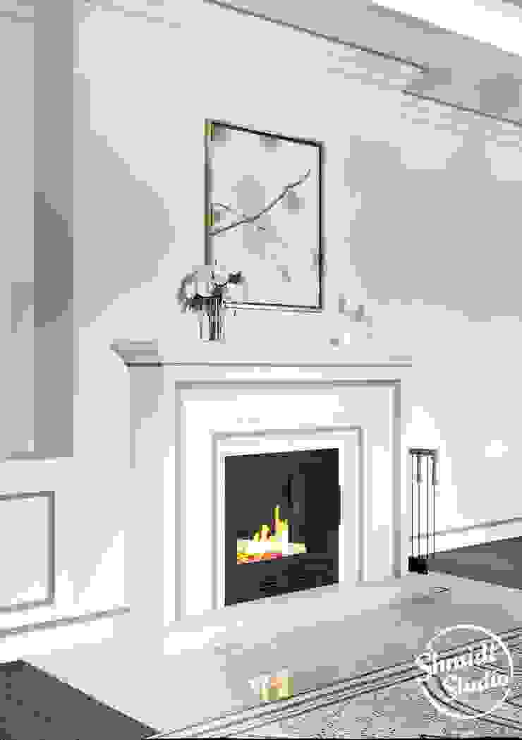 Project <q>Decent</q>, Minsk Shmidt Studio Modern Living Room
