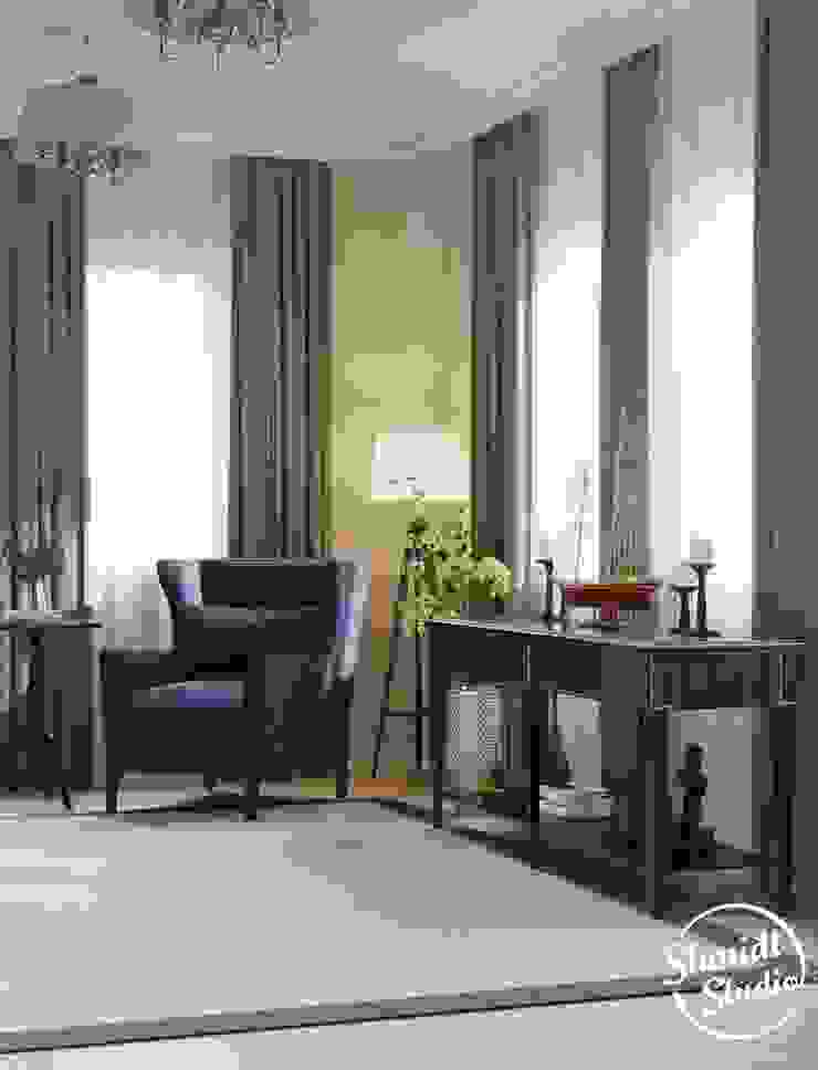 Project <q>Decent</q>, Minsk Shmidt Studio Modern Living Room
