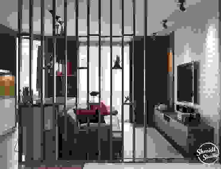 Project <q>Frank</q>, Minsk Shmidt Studio Modern Living Room