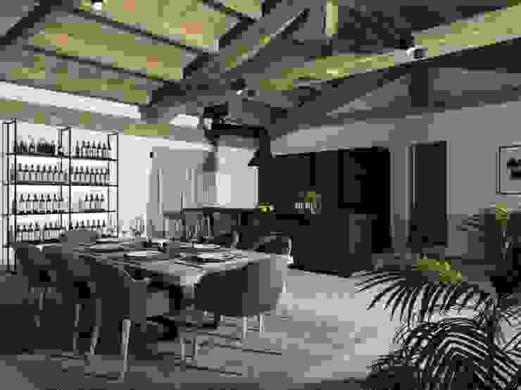 TUSCAN COUNTRYSIDE - Joe Garzone, IN 26 DESIGN IN 26 DESIGN Rustikale Küchen Holz