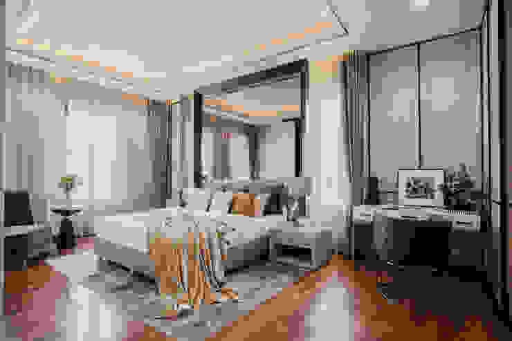 Show house The pavilla residence Master and Sub master bedroom-hypestudio Hypestudio ห้องนอนขนาดเล็ก ไม้ White