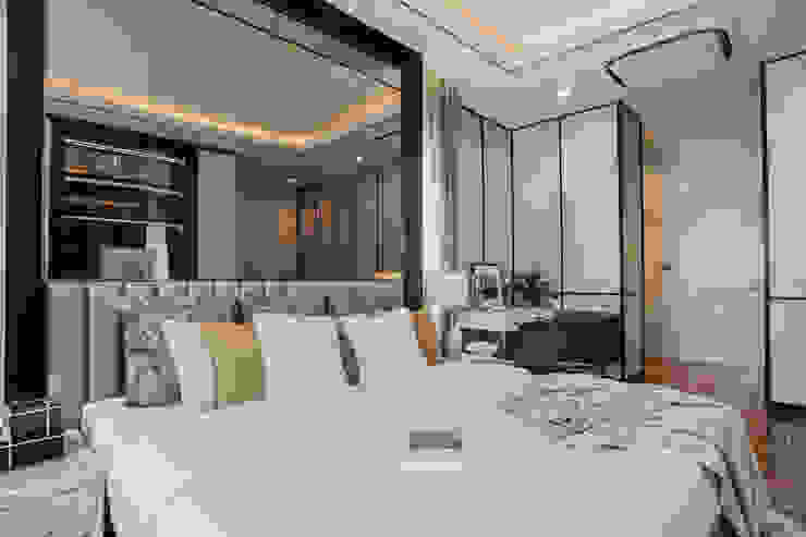 Show house The pavilla residence Master and Sub master bedroom-hypestudio Hypestudio ห้องนอนขนาดเล็ก ไม้ White