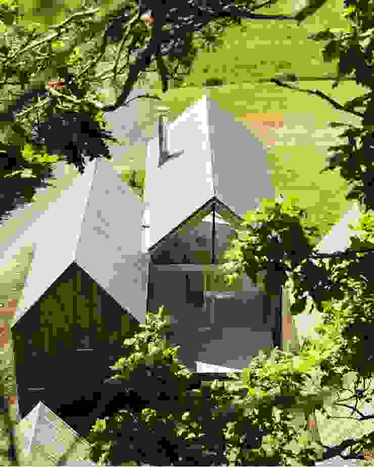 Casa in legno passiva di Green Living Ltd Moderno Legno massello Variopinto