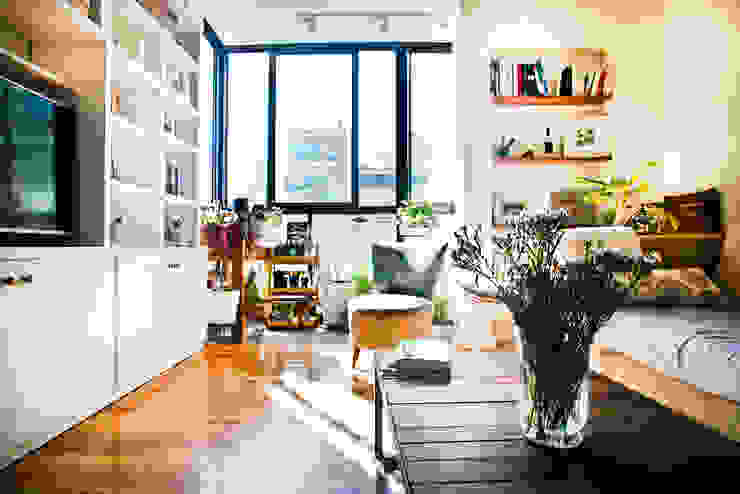 Living moderno Ba75 Atelier de Arquitectura Livings modernos: Ideas, imágenes y decoración