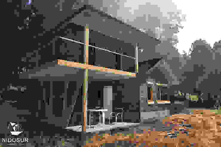 Refugio Chan Chan , NidoSur Arquitectos - Valdivia NidoSur Arquitectos - Valdivia Casas de madera