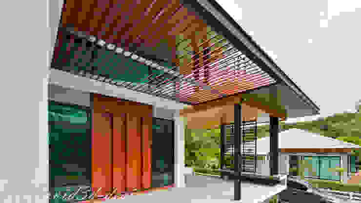 บ้านพักอาศัยชั้นเดียว มีดาดฟ้า อ.มวกเหล็ก คุณวรวิทย์ fewdavid3d-design