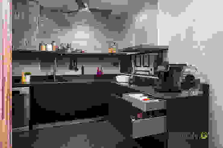Serangoon North Ovon Design Eclectic style kitchen