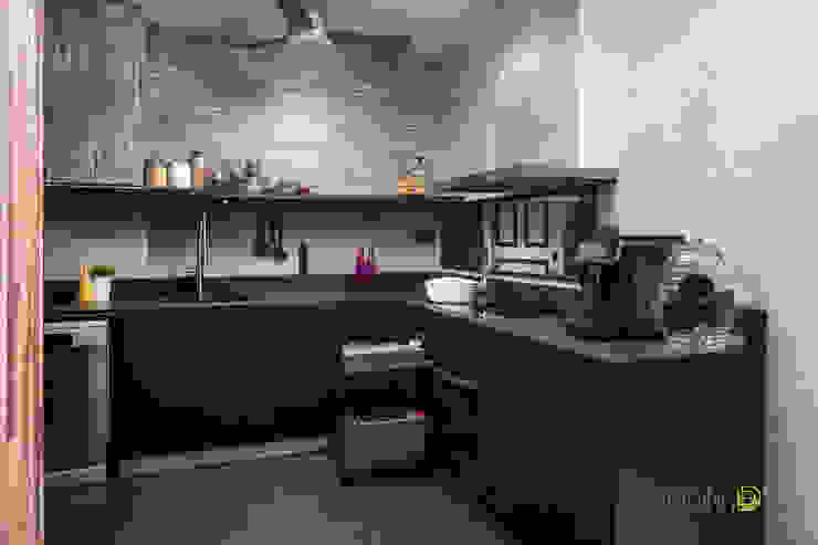 Serangoon North Ovon Design Eclectic style kitchen