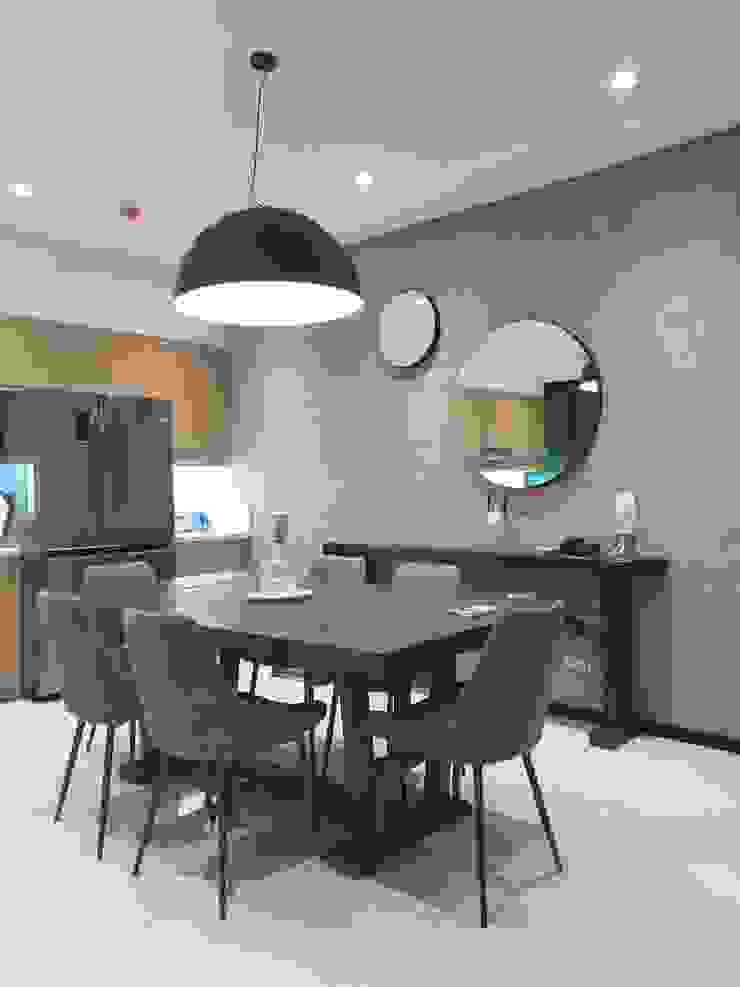 Modern Kitchen by D3ID Design and Build D3ID Design and Build Modern dining room Wood Brown