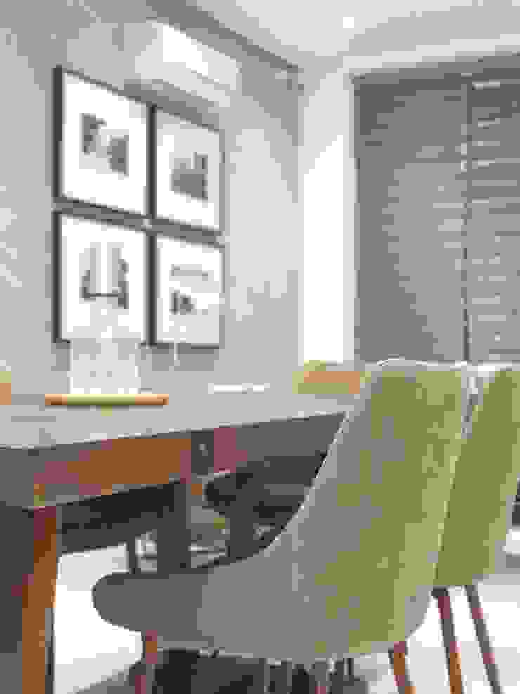 Dover Hill, San Juan D3ID Design and Build Modern dining room Wood Brown
