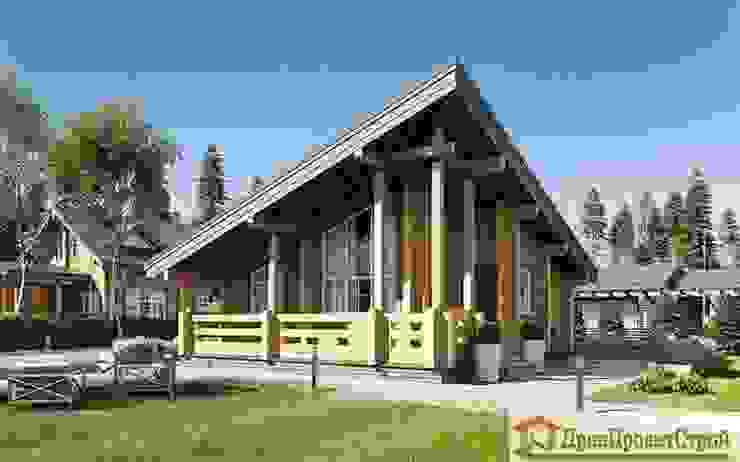 ПСК Древпроектстрой Wooden houses Wood Wood effect