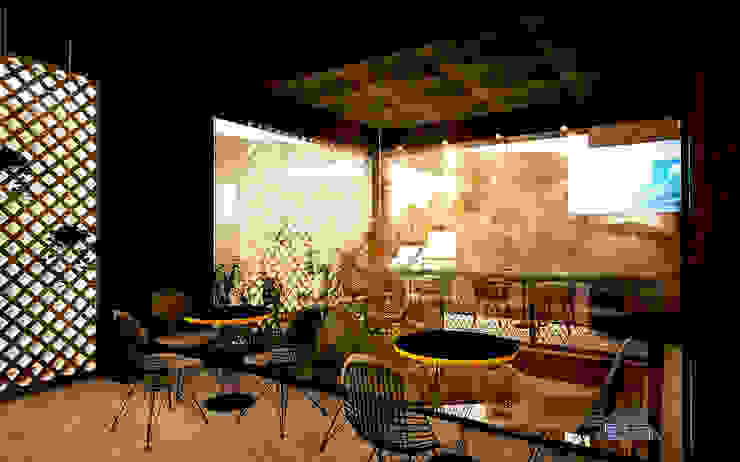 Thiết kế nội thất cafe Industrial Coffee Công ty trang trí nội thất RIM Decor