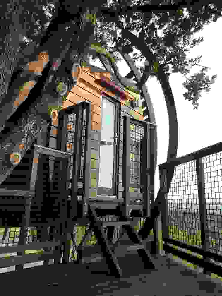Gli Esterni - Look Out Treehouse Sullalbero Casetta da giardino Legno casa sull'albero, sull'albero, cabinporn, case in legno, treehouse