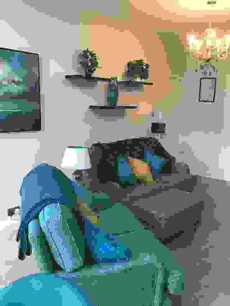 Vibrant Peacock Living Room Girl About The House