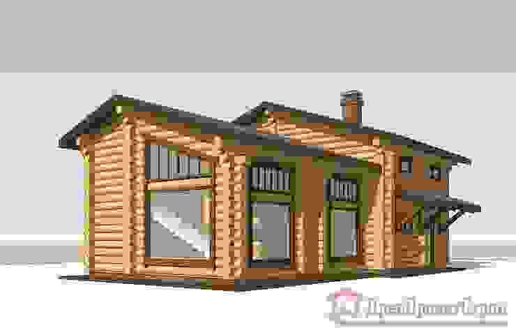 ПСК Древпроектстрой Casa di legno Legno Effetto legno