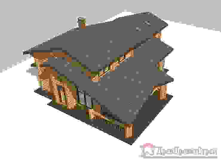 ПСК Древпроектстрой Casa di legno Legno Effetto legno