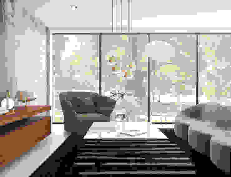 relaxing living room Inside Creations Minimalistische woonkamers minimalist comfort living room