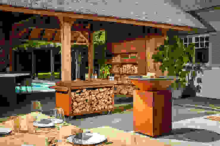 OFYR Classic Corten, OFYR Global B.V. OFYR Global B.V. Moderner Wintergarten Outdoor, BBQ, cooking, outdoor cooking, modern