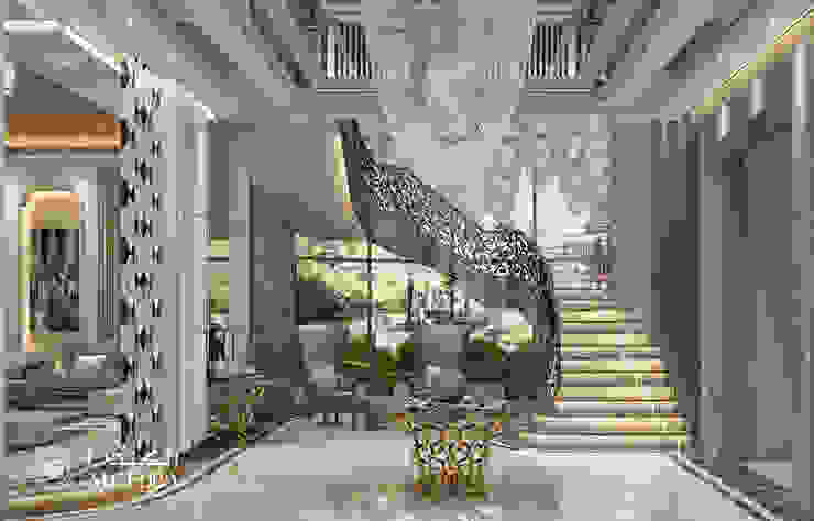 Luxury Villa Entrance Interior Design In Dubai By Algedra Interior