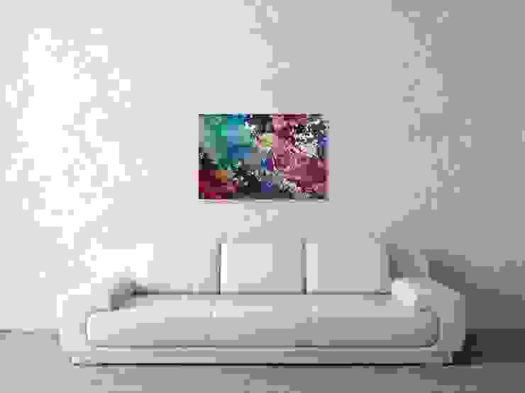 luxury abstract canvas artwork fluid