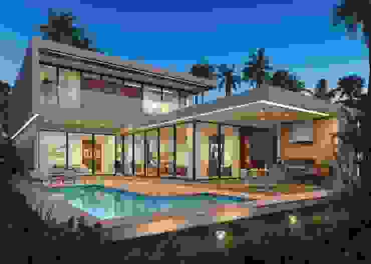 Modern Villa with Pool, Abingdon, Oxfordshire Abodde Luxury Homes Modern houses