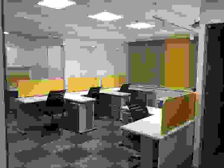 Staff working area homify Commercial spaces Staff working area, office working space,Offices & stores