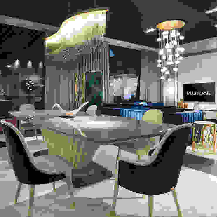 Dancer Scintilla Chandelier MULTIFORME® lighting Sala da pranzo in stile classico