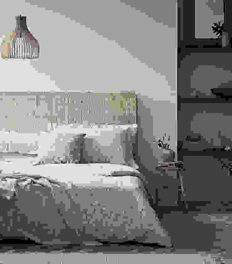 Morris & Co Bedroom Styled for Bedeck Alice Margiotta 臥室 Grey Bedding, Grey, Bedroom Design, Rattan, Bedhead, Natural Materials
