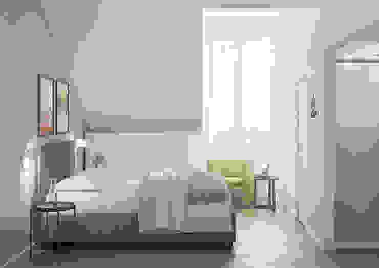 Mansarda in Milano, Magenta - Airbnb - 70mq Camera da letto moderna di Bongio Valentina Moderno