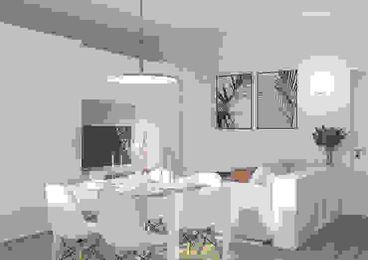Monolocale in Milano, Montalbino - 30mq Bongio Valentina Soggiorno moderno