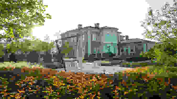 Английская неоклассика в КП Парквилл. 2019 г. ARCADIA GARDEN Landscape Studio