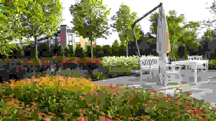 Английская неоклассика в КП Парквилл. 2019 г. ARCADIA GARDEN Landscape Studio