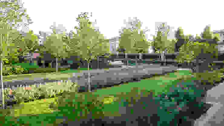 Английская неоклассика в КП Парквилл. 2019 г. ARCADIA GARDEN Landscape Studio