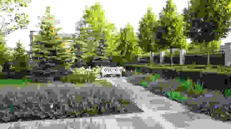 Английская неоклассика в КП Парквилл. 2019 г. ARCADIA GARDEN Landscape Studio