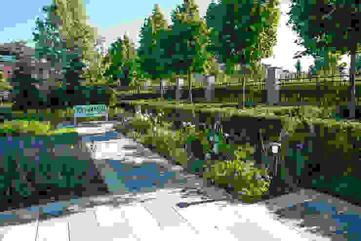 Английская неоклассика в КП Парквилл. 2019 г. ARCADIA GARDEN Landscape Studio