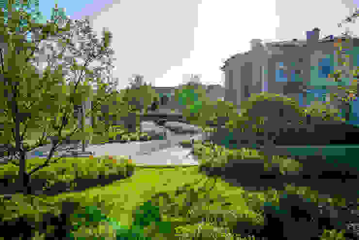 Английская неоклассика в КП Парквилл. 2019 г. ARCADIA GARDEN Landscape Studio
