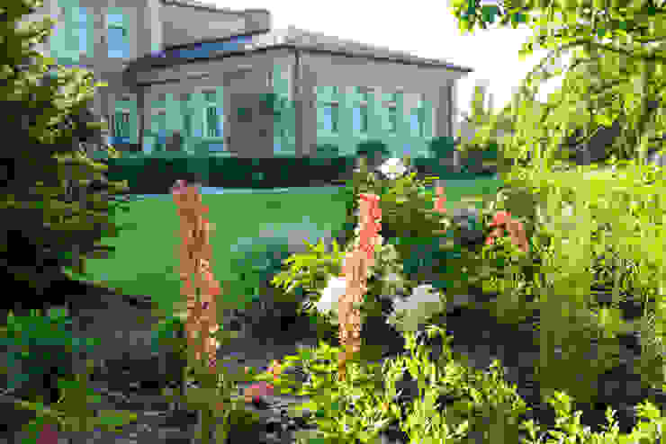 Английская неоклассика в КП Парквилл. 2019 г. ARCADIA GARDEN Landscape Studio